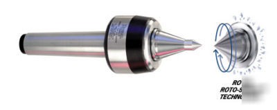 Royal 6MT heavy-duty n/c spindle type live center