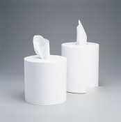 ScottÂ® white 1-ply center-flow perforated towels