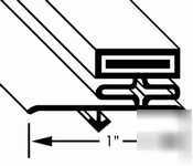 Sliding glass door jamb gasket - 237-1004