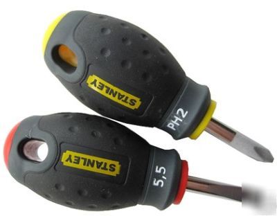 Stanley fatmax 2PC stubby screwdriver set, PH2, 5.5MM