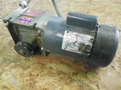 Torqube gear drive w/ magnetec century ac motor 40.1:1