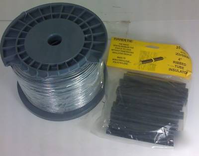 17 ga galv steel 1/4 mi &10 pks insul-electric fence-33
