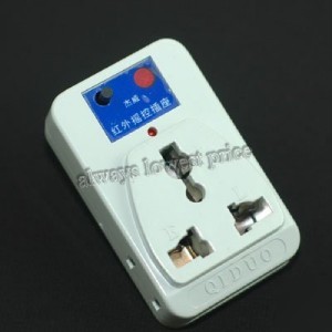 220V ir infrared remote control ac power socket adapter