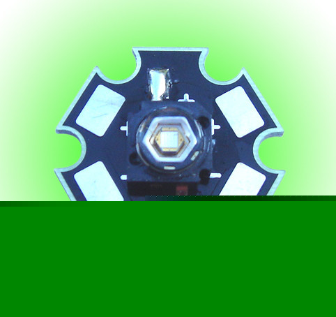 5X high power led lamp light 3 watt green diy