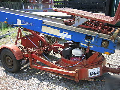 87' fully hydraulic material hoist with 660LBS capacity