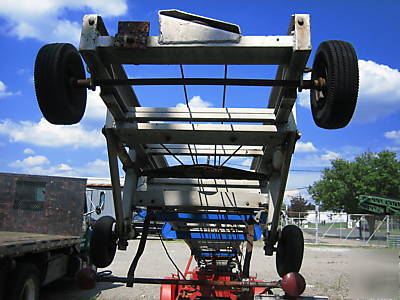 87' fully hydraulic material hoist with 660LBS capacity
