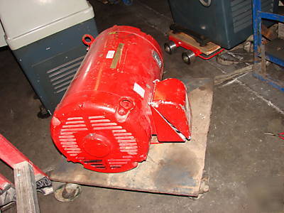 Baldor 75 hp super e electric motor 