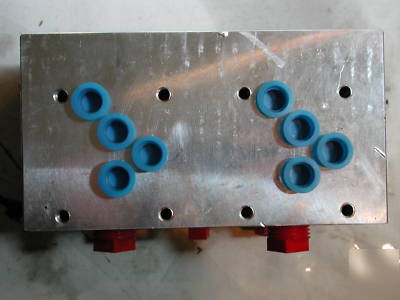 Daman manifold AD05P023P-2 station aluminum