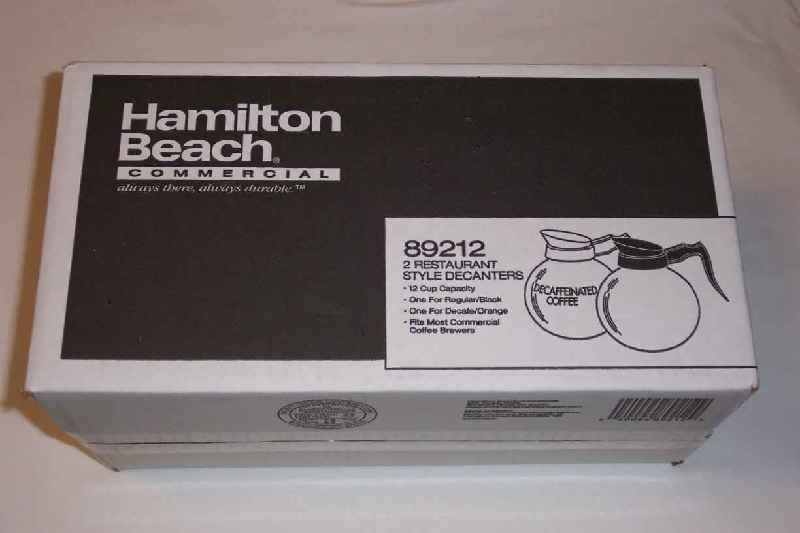 Hamilton beach commercial 2 restaurant coffee decanters