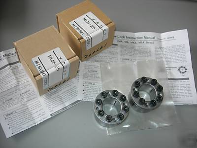 New 2 in box isel mecha-lock mlm-25 misumi corp.