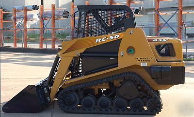 New asv rc-50 skid steer w/ brand engine 