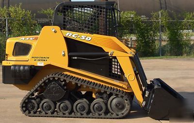 New asv rc-50 skid steer w/ brand engine 