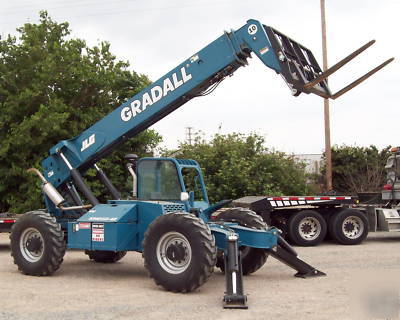 New gradall - brand wheels- jlg, gradall, skytrak, lull
