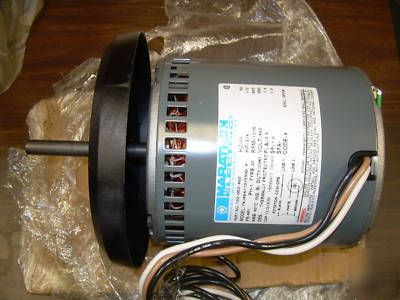 New Â¾ hp marathon motor 460 volt 1 phase 1075 rpm