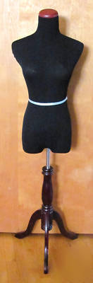 New mannequin dress form female french - black ~ ~