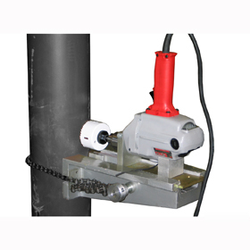 New pipe hole drilling tool (mini holething) w/ drill