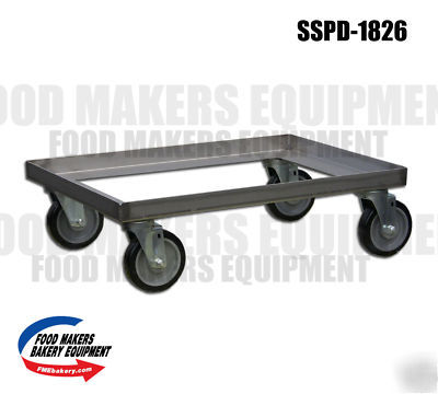 Sheet pan dolly with out handle stainless steel