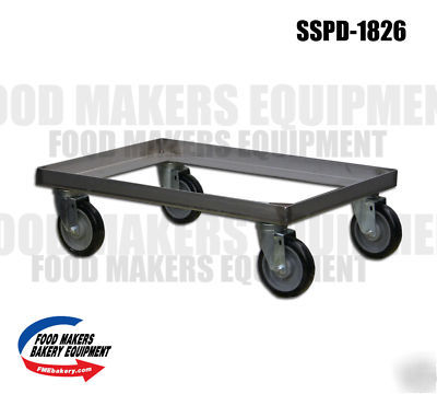 Sheet pan dolly with out handle stainless steel