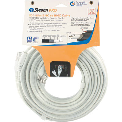 Swann communications bnc to bnc cable - 50', SW271S15