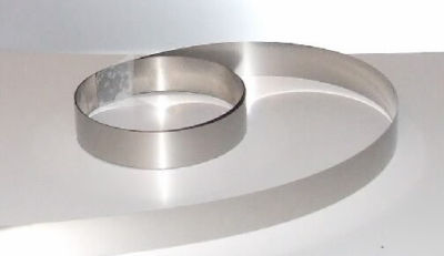 Titanium strip sheet plate 3AL 2.5VA .0035