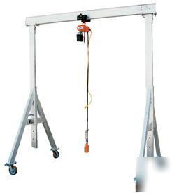Vestil adjustable height aluminum gantry cranes