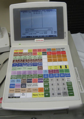 Nec quiznos pos cash register with printer 9390