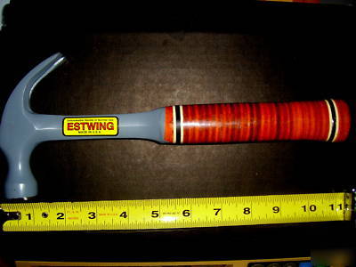 New estwing usa 12OZ claw hammer leather grip 