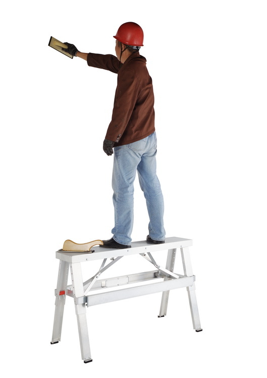 New professional aluminum drywall bench adjustable lift