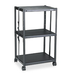 Quartet fiveinone adjustableheight av cart