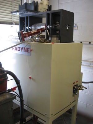 Radyne 65 kw induction heating system: rarely used