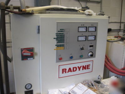 Radyne 65 kw induction heating system: rarely used