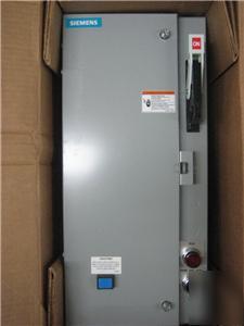 Siemens fusible combination starter 17FSH92BF13