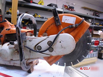 Stihl TS400 concrete cut off saw good condition 