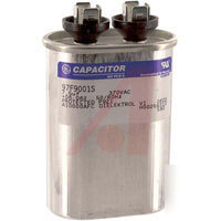 Capacitor, motor run, 7.5UF, 6% tolerance, 370 volt