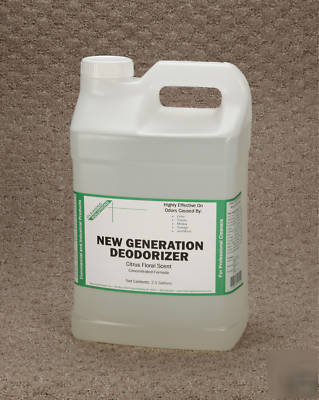 Carpet, upholstery & automotive deodorizer. 5 gallons 