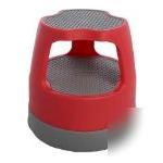Cramer scooter high impact plastic rolling step stools