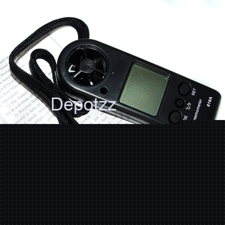 10 x pocket electronic wind speed test anemometer meter