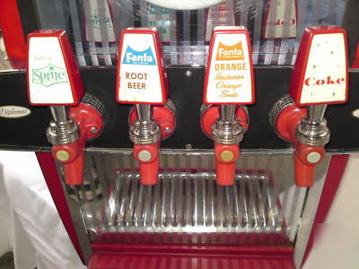 1964 diplomat 4 fountain soda dispensor (coca-cola)