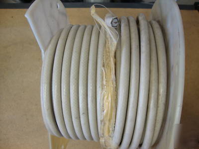 3/8 diameter copper shielded coax spool of radio cable 