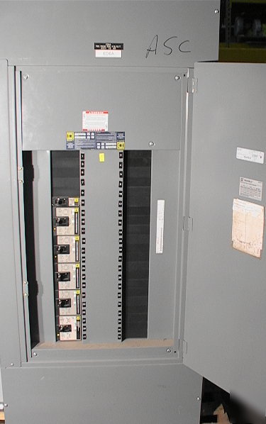 400A sd breaker panel +5 3-pole breakers 150, 60, 20AMP