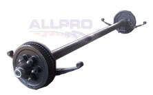 5200 lbs trailer axle brakes springs ubolts dump cargo 