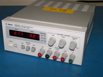 Agilent/hp E3630A triple output power supply 6V +-20V