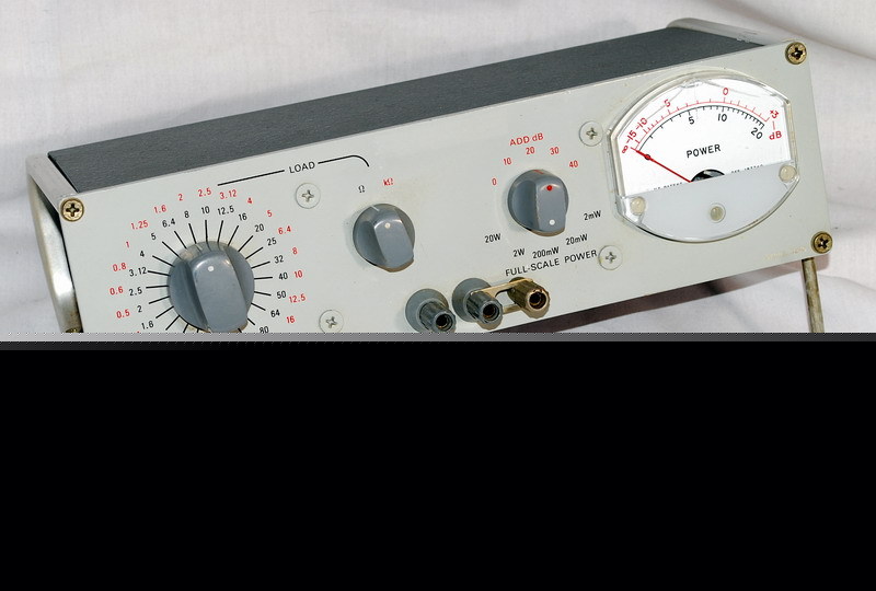 General radio 1840-a audio output db power meter