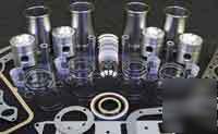 John deere 6414T engine overhaul kit 414 544 648 750 