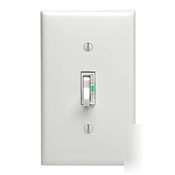 Leviton #TGI06-1LI white incandescent dimmer