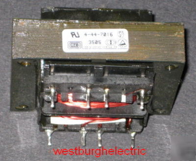 Mci pc mount transformer 4-44-7016 30VA 8/16V ct nnb