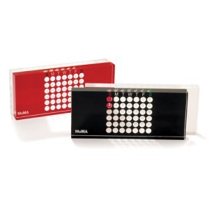 Moma mini acrylic perpetual calendar - black