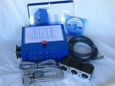 Motor controller w/ 3EA NEMA23 300 oz/in stepper motors