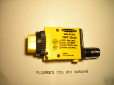 New banner quick disconnect mini-beam, SM31EQD