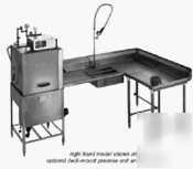 New corner design soiled dishtable - 60''l